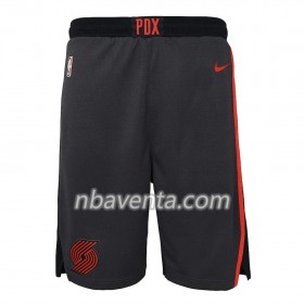 Portland Trail Blazers Hombre Pantalones Negro 2 2018-19 Nike Swingman